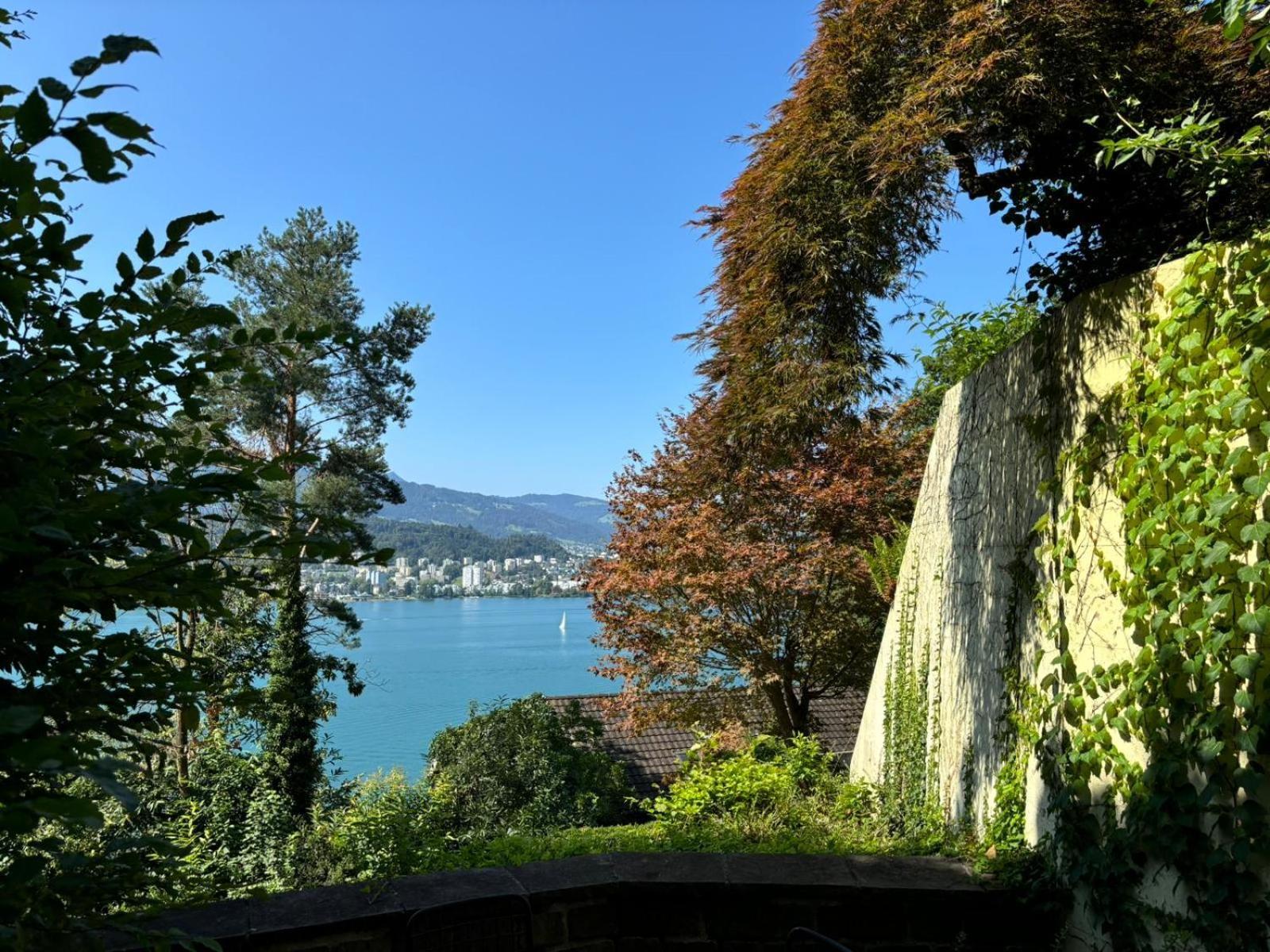 2Bdr Apt With See View - Free Parking Luzern Buitenkant foto